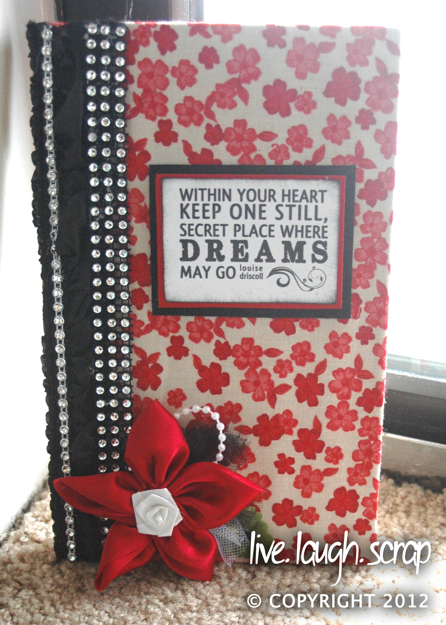 FabricCovered Notepad and Cover