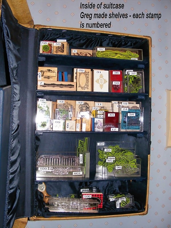 Rubber Stamp Storage unit