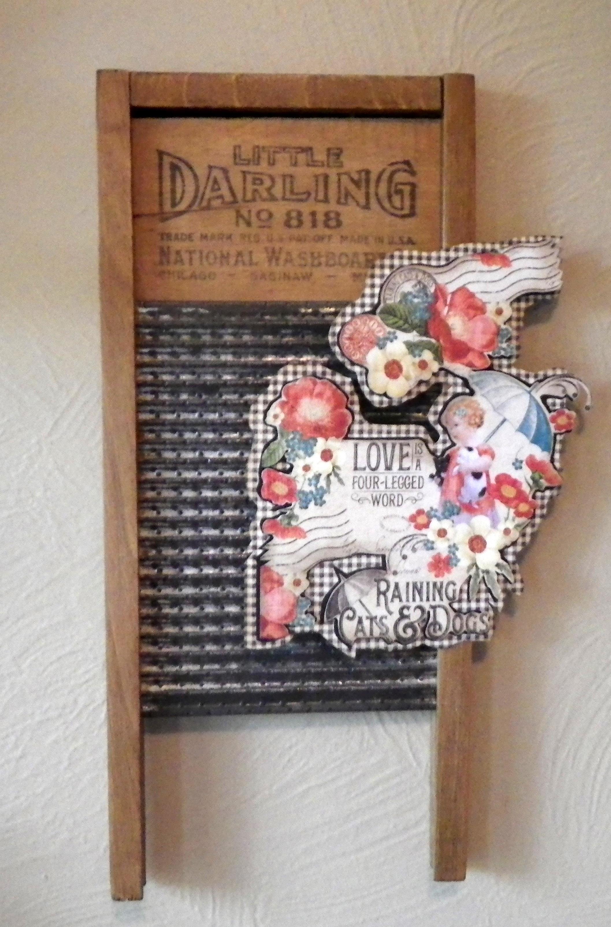 Small Washboard decor