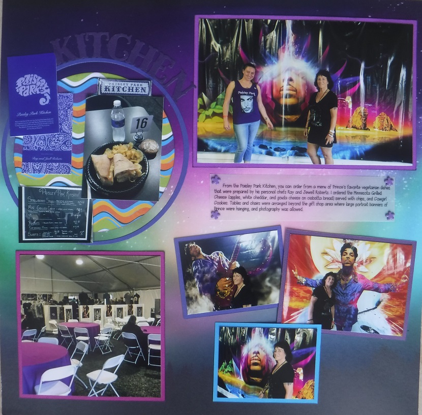 Tour Paisley Park with Me (my scrapbook)