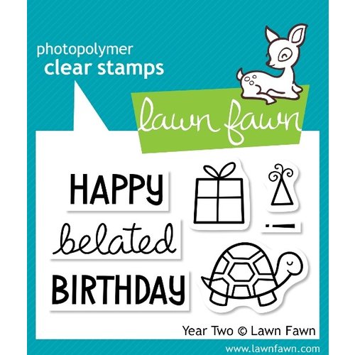 Lawn Fawn Year Two Stamp