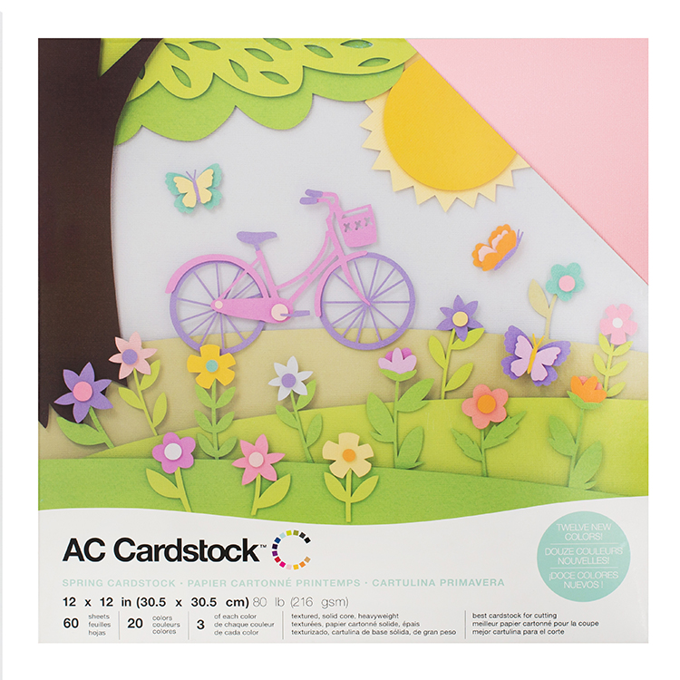 American Crafts Cardstock Color Chart