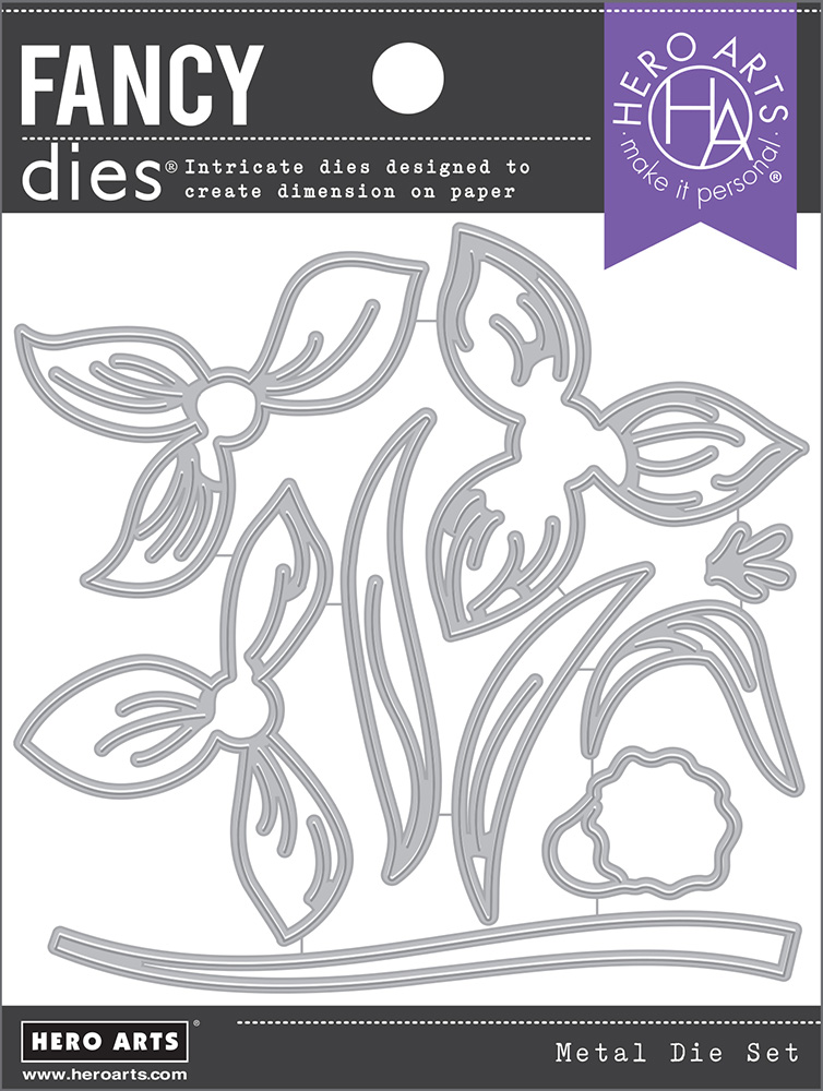 Hero Arts Fancy Dies Daffodil