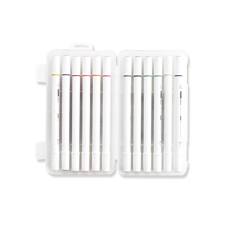 Kaisercraft Kaisercolour Slimline Art Markers 12 Pack