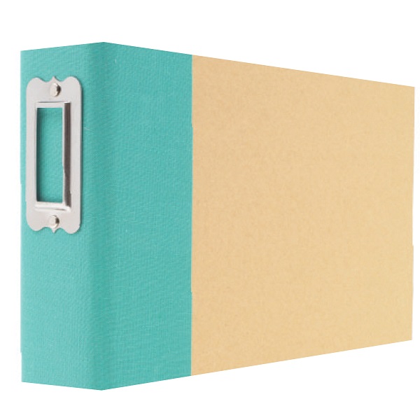 Simple Stories SNAP Studio Collection 4 x 6 Horizontal Binder Teal