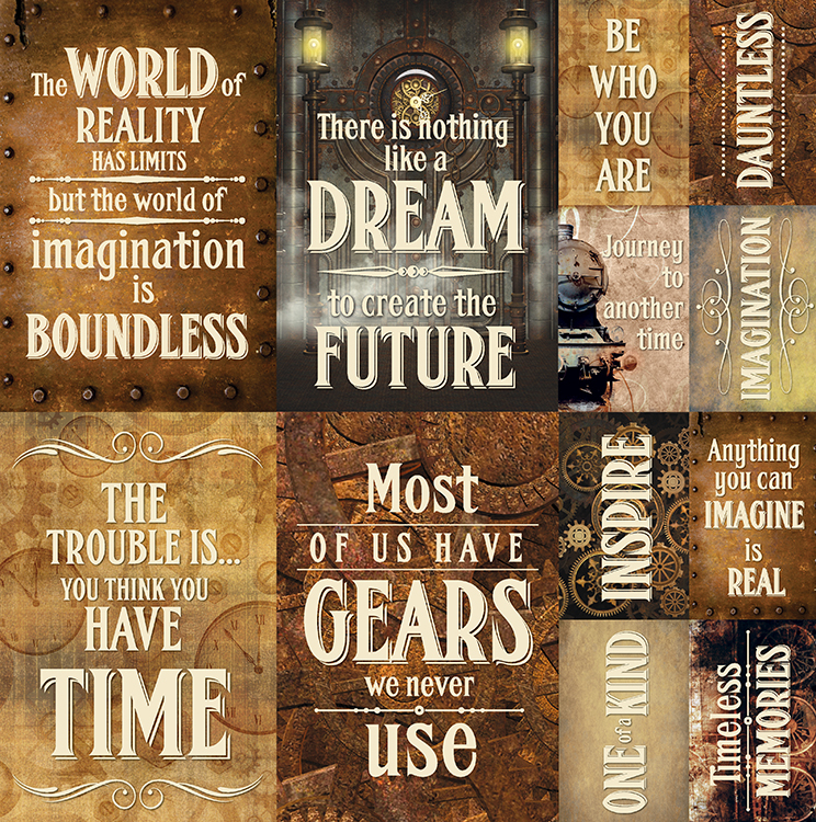 Ella and Viv Paper Company Adventure Emporium Poster Stickers