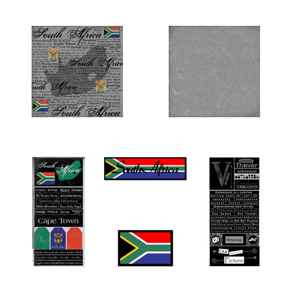 Scrapbook Customs 12 x 12 Complete Kit South Africa