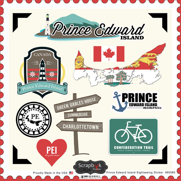 Scrapbook Customs Canadian Provinces Sightseeing Prince Edward Island