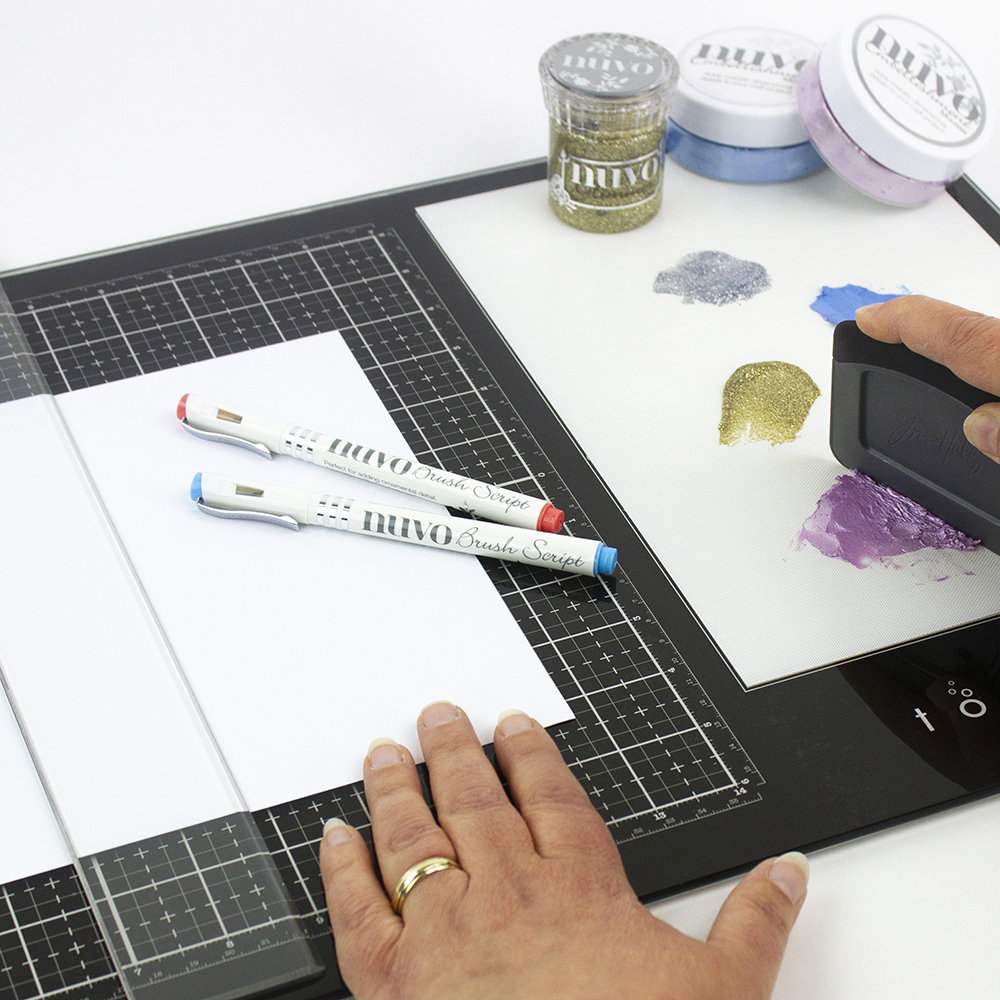 Tonic Studios Tim Holtz Glass Media Mat and Tool Set