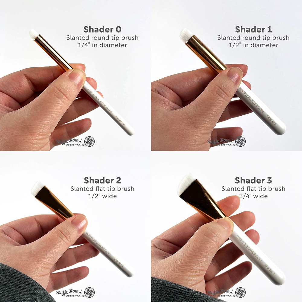 Waffle Flower Crafts Blending Brushes and Shader Brush Bundle