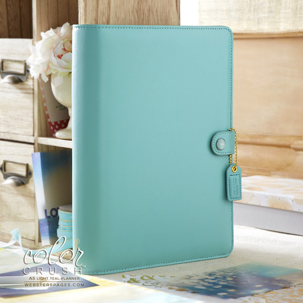 sters Pages Color Crush Light Teal A5 Planner Binder