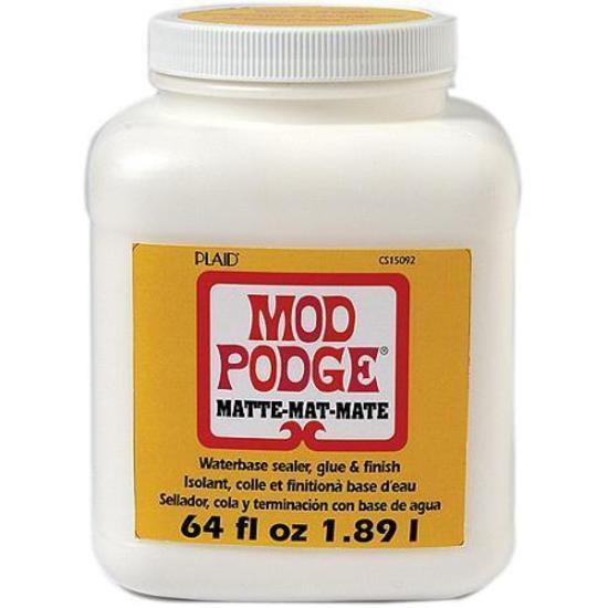 Mod Podge Matte 64oz 1.89L eBay