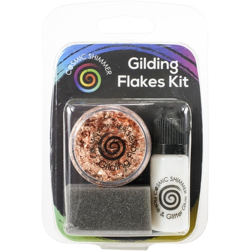Buy the Cosmic Shimmer Gilding Flakes Kit Copper Kettle online at Scrap