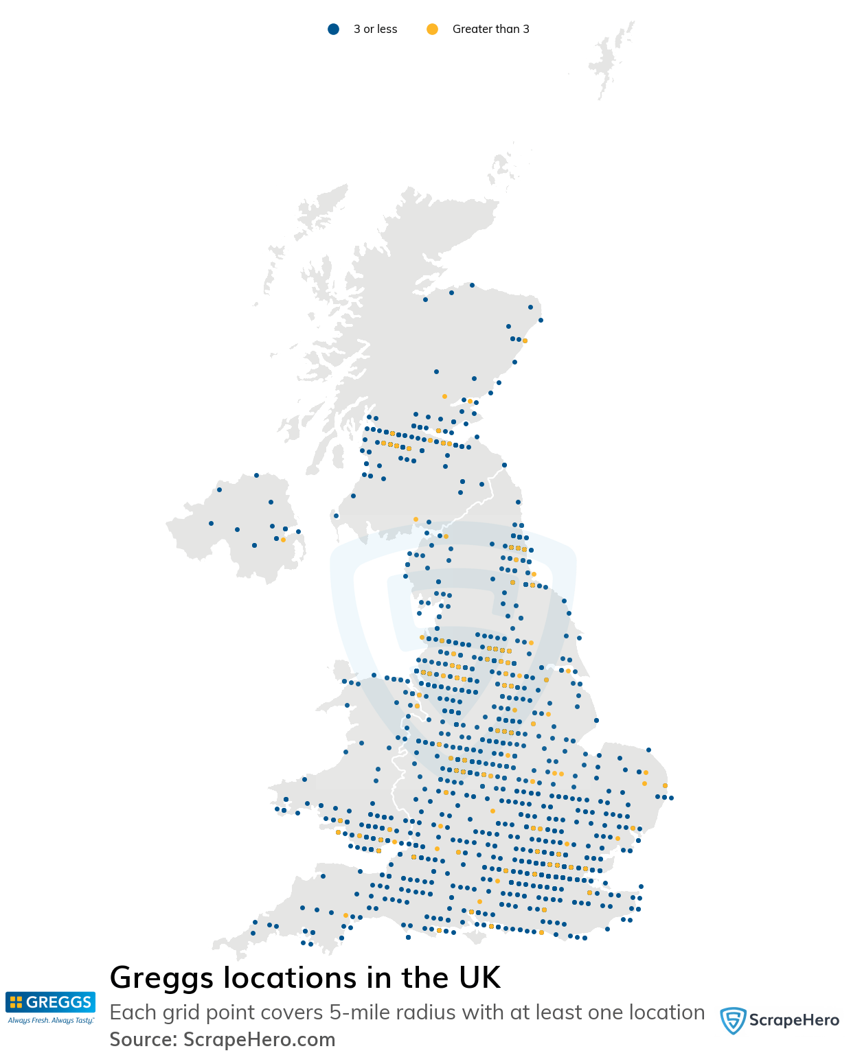 10 Largest food chains in the United Kingdom in 2023 ScrapeHero