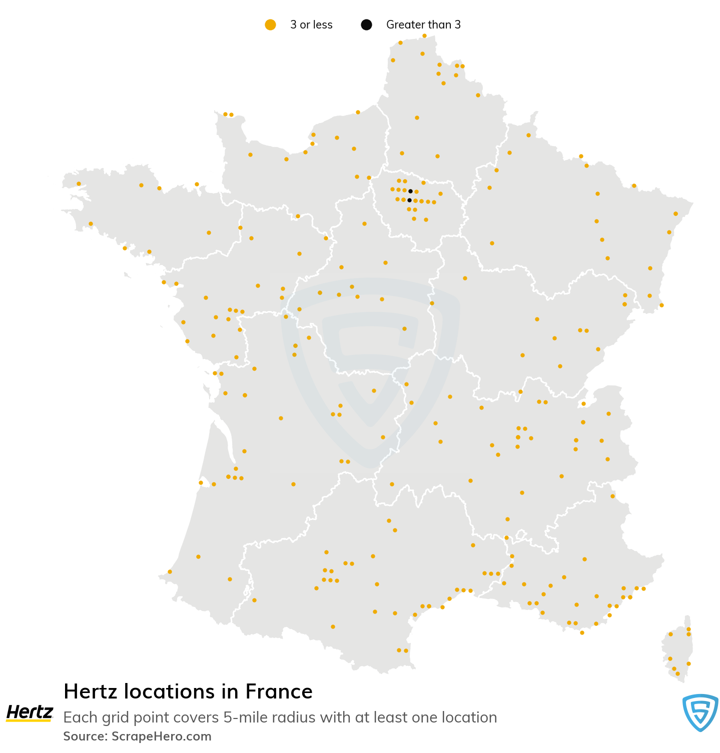 List of all Hertz store locations in France ScrapeHero Data Store