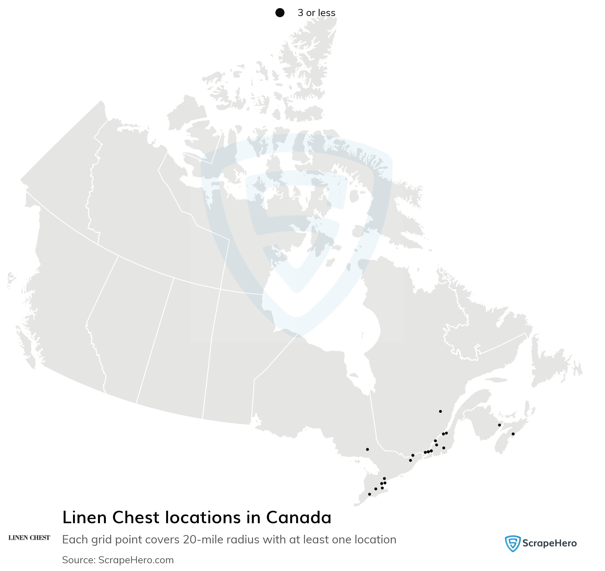 10 Largest apparel & accessory stores in Canada in 2023 ScrapeHero