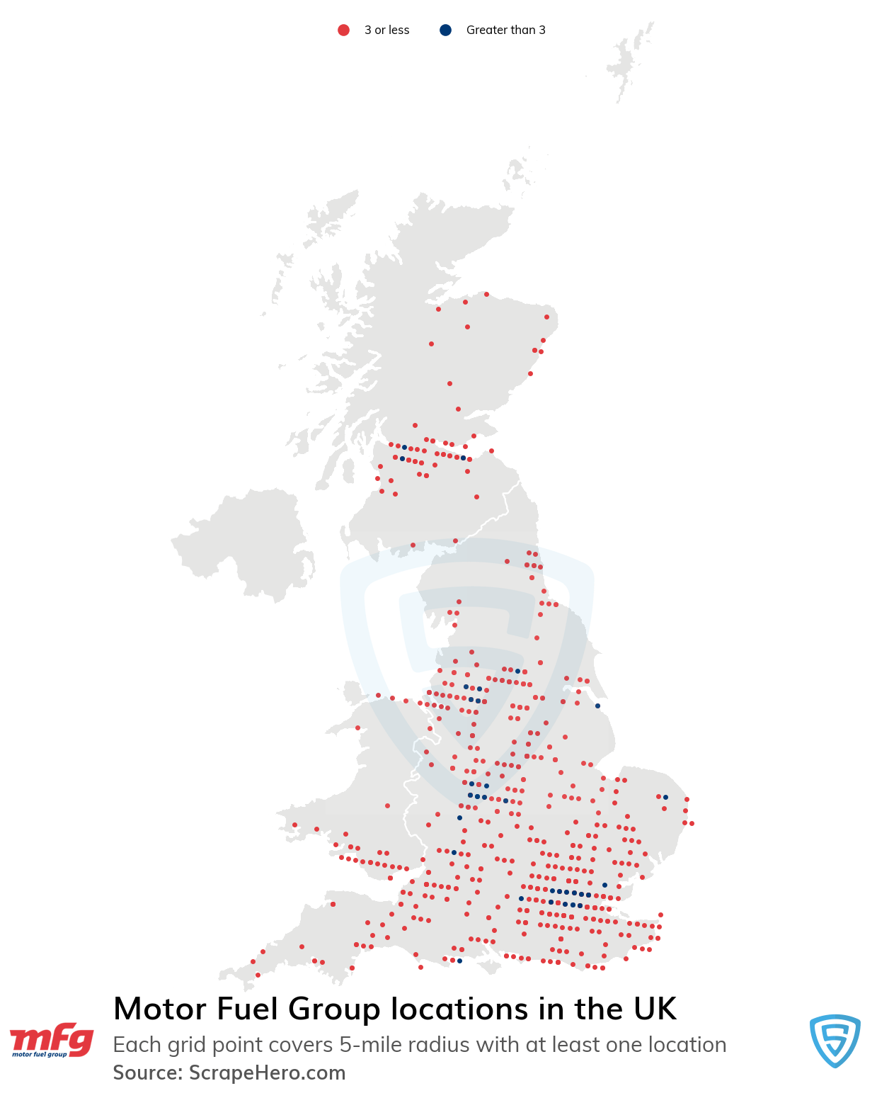 Number of Motor Fuel Group locations in the UK in 2024 ScrapeHero