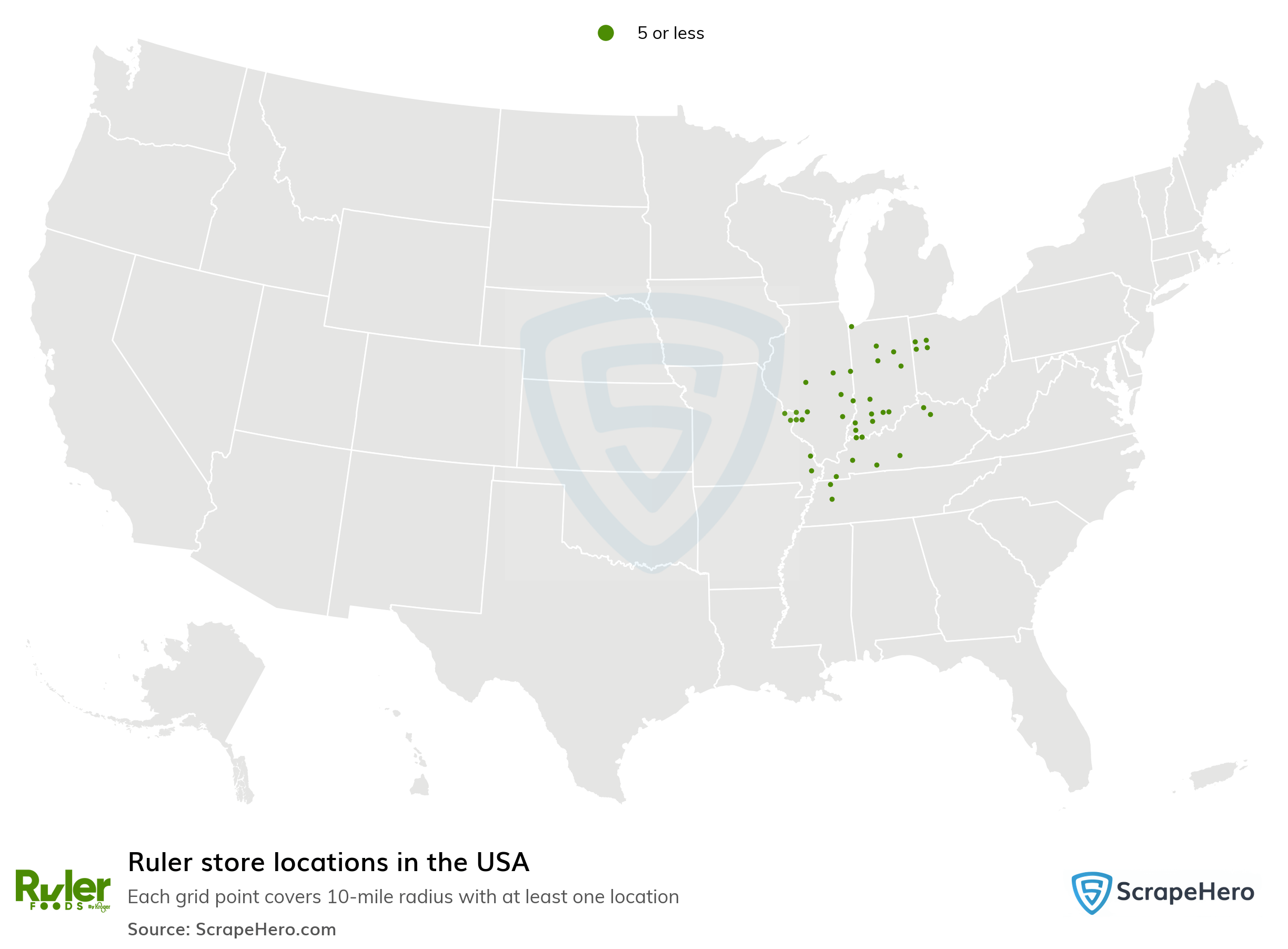 List of all Ruler store locations in the USA ScrapeHero Data Store