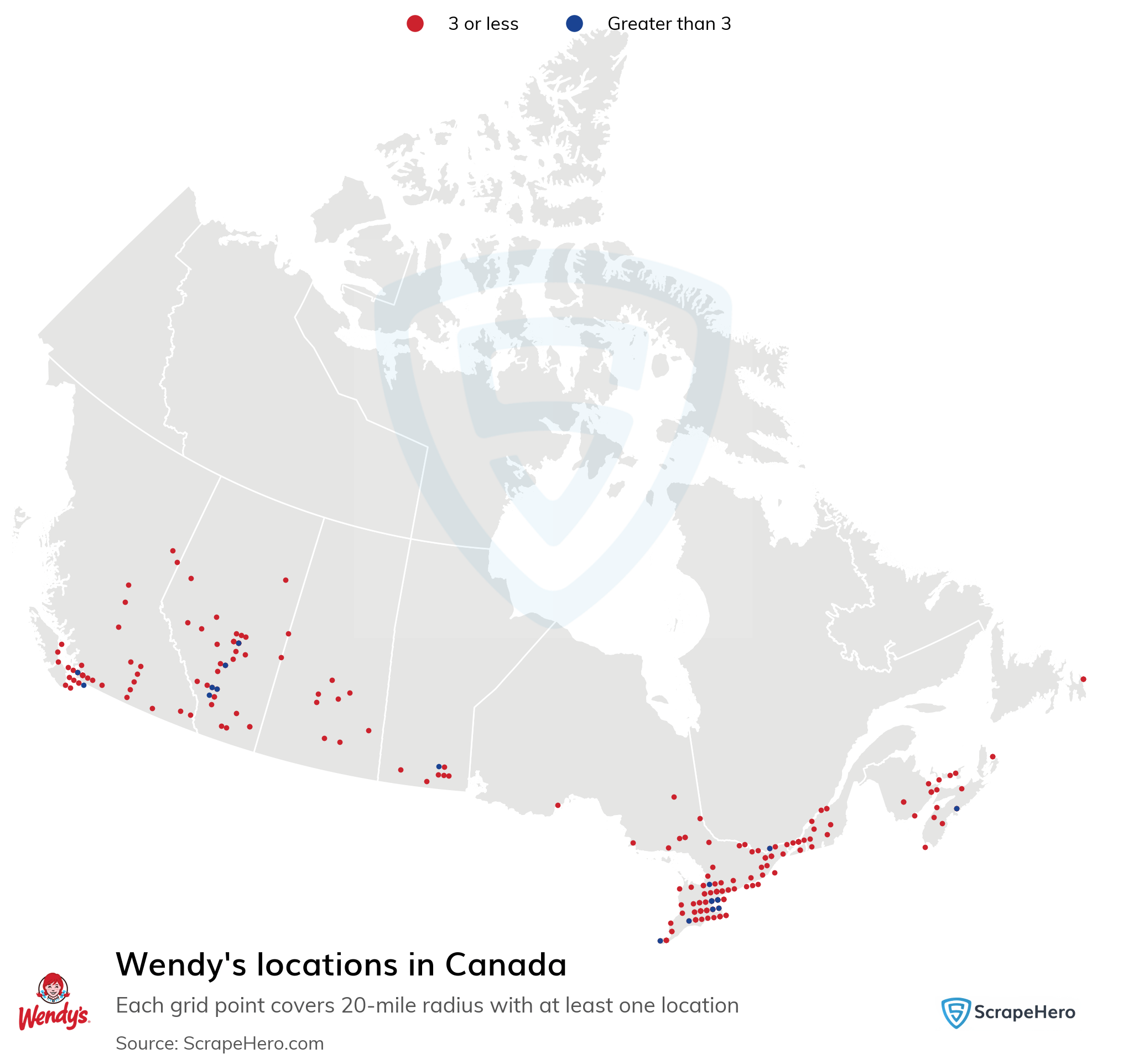 List of all Wendy's restaurant locations in Canada ScrapeHero Data Store