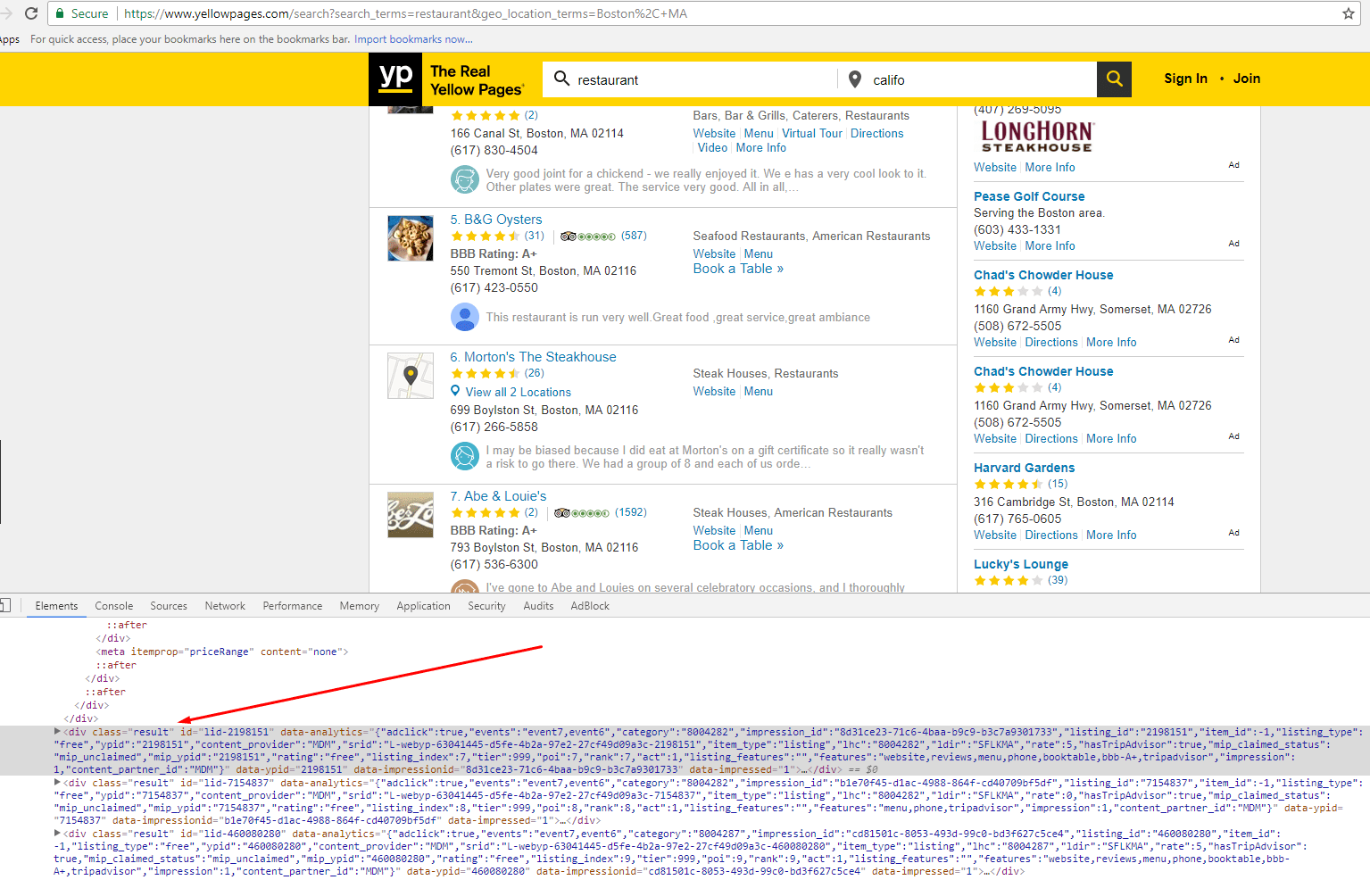 How to Scrape Yellow Pages Using Python and LXML
