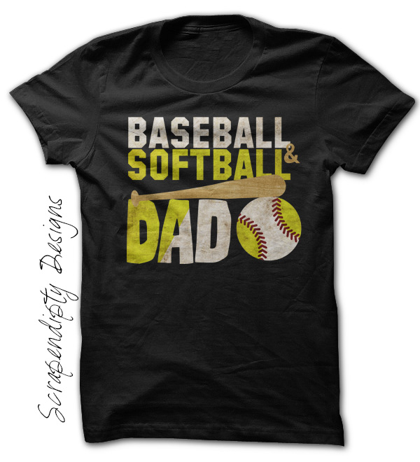 Baseball Softball Dad Shirt