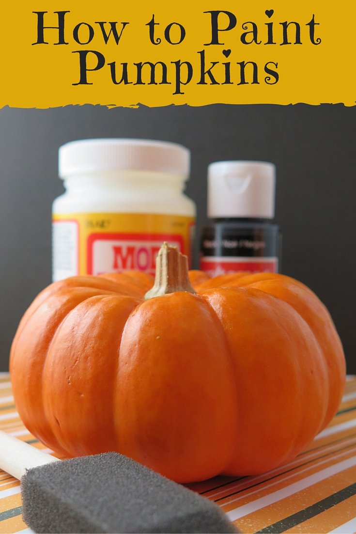 How to Paint Pumpkins (the Right Way)