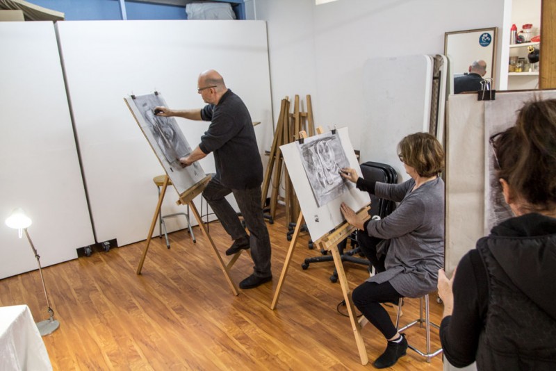 Groupdrawing Scratch Art Space