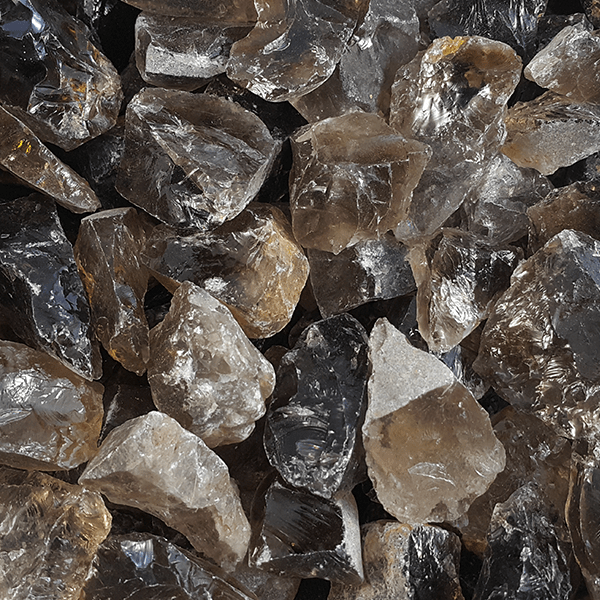 Smokey Quartz Rough Scratch Patch