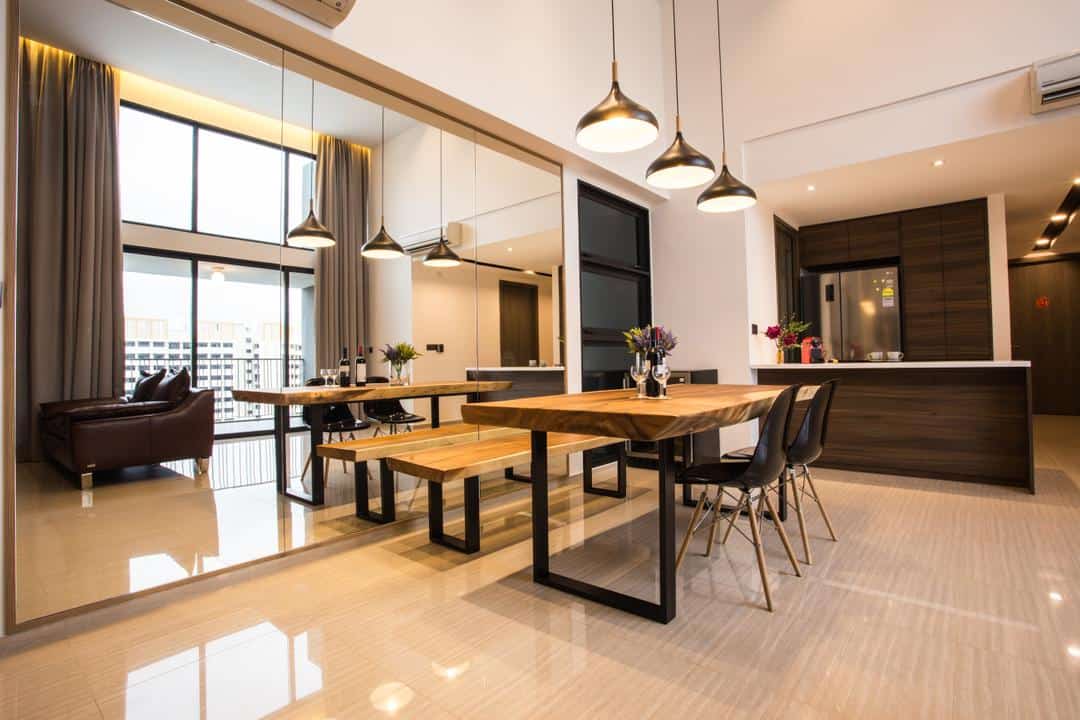 10 Condos with Impressive Ceilings and Stunning Pendant Lamps