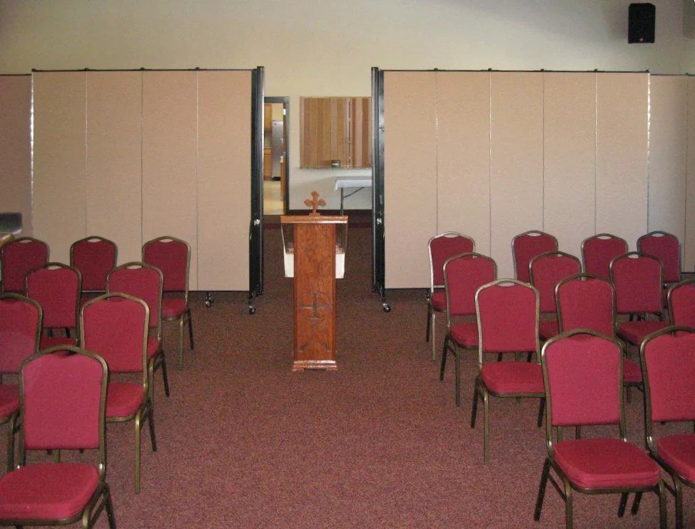 Create Walls and Doors for Your Church Screenflex Dividers