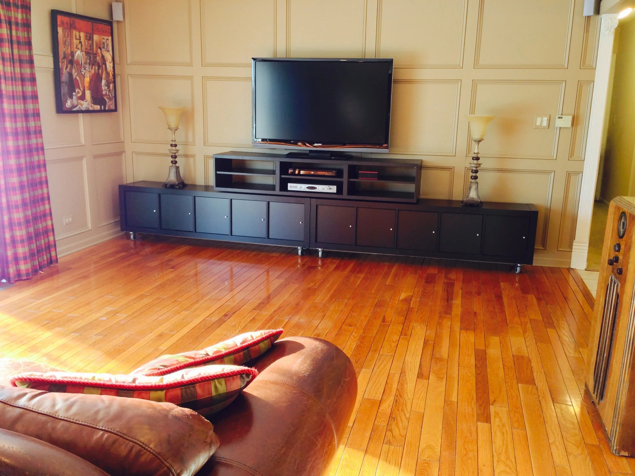 IKEA HackEntertainment Center & Toy Storage in One