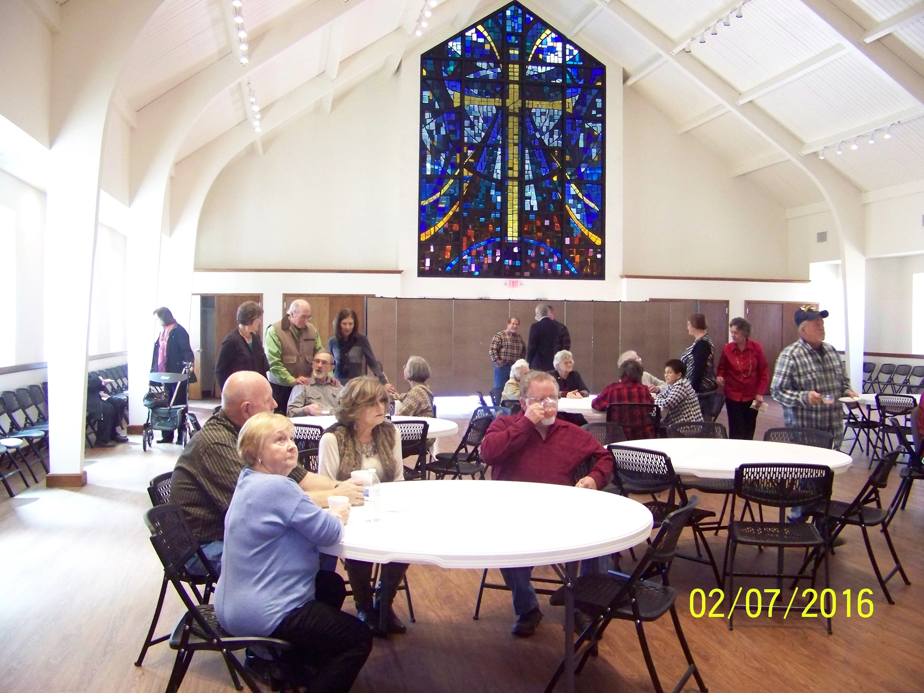 Blanchard Baptist Church Testimony Screenflex Room Dividers