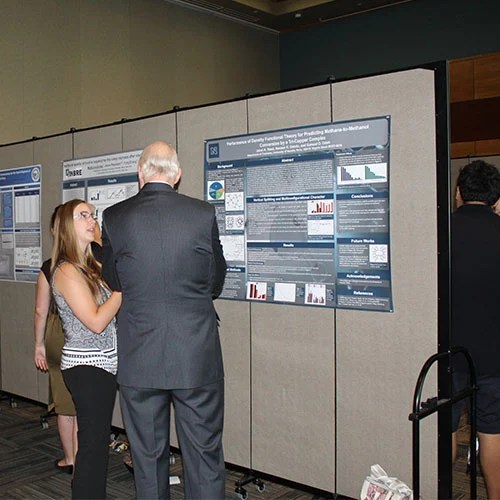 College Poster Presentation Display Walls Screenflex