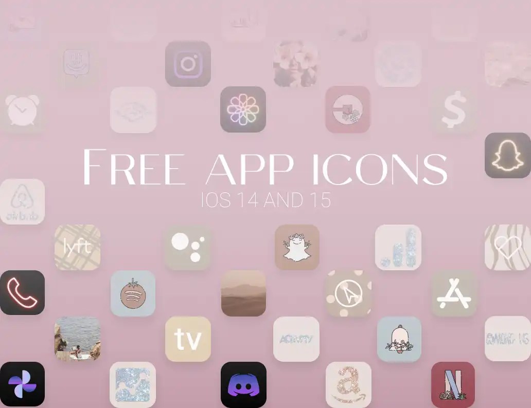 How To Get Free App Icons For Ios14 And Ios15 Screen Kit