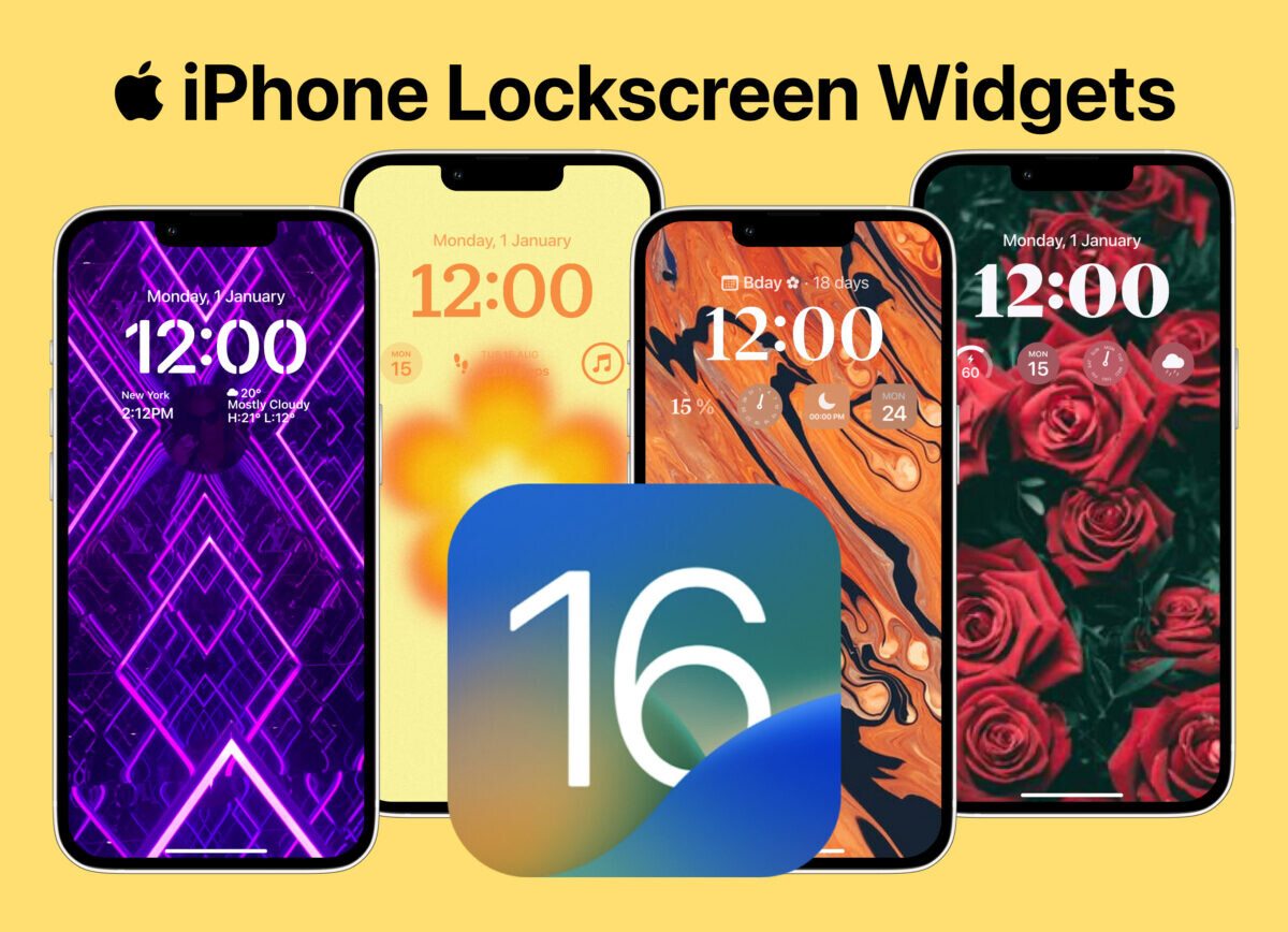 iOS 16 Lock Screen Widget Ideas ScreenKit App
