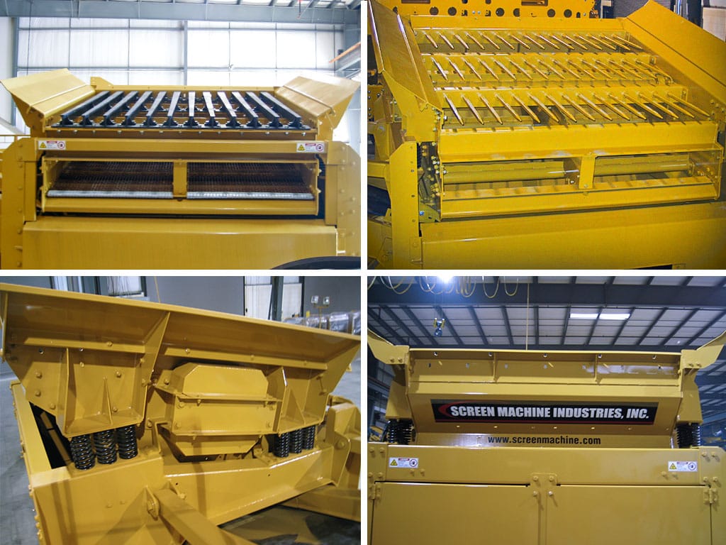 Scalper 77C A Portable Topsoil and Rock Screen Screen Machine