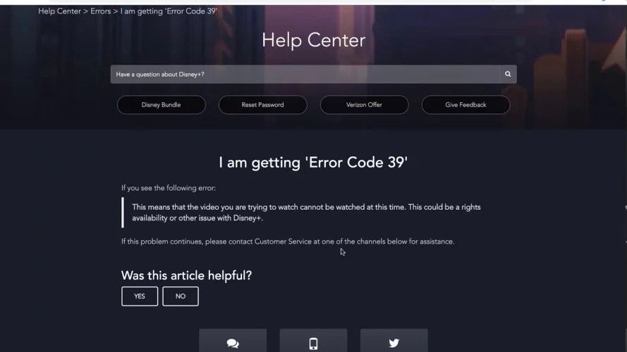 How To Fix Disney Plus Error Code 39 Easily ScreenNearYou