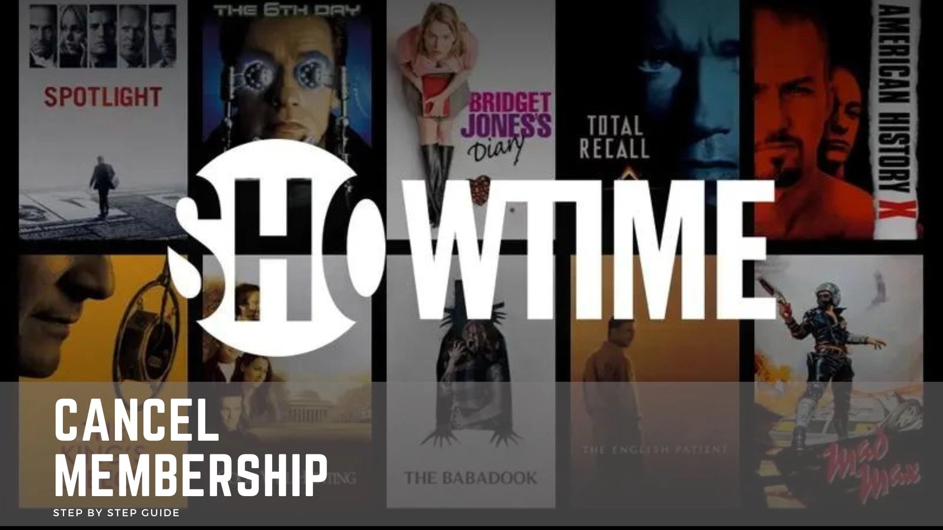 How to Cancel SHOWTIME Membership Easily ScreenNearYou
