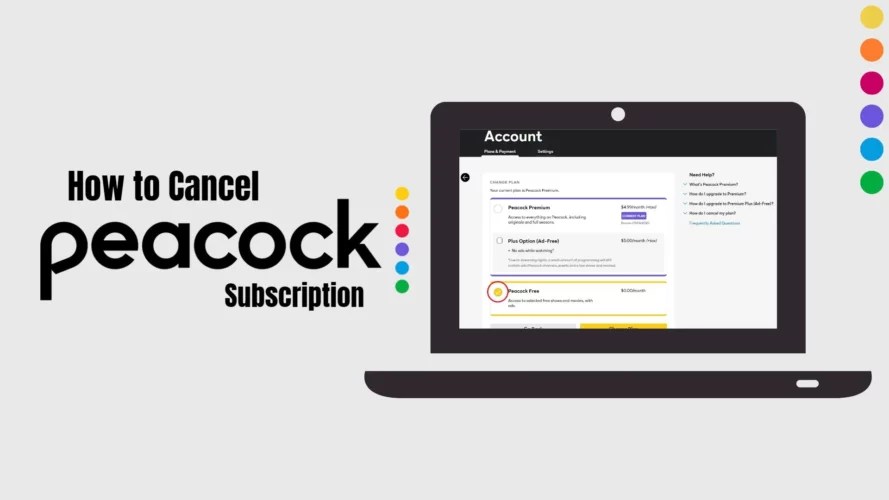 How to Cancel Peacock TV Subscription? ScreenNearYou
