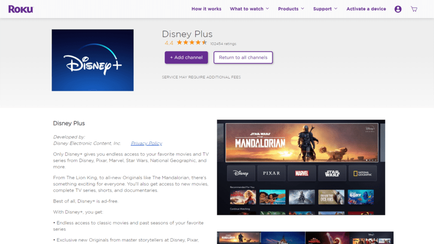 Is Disney Plus Available on Roku? ScreenNearYou
