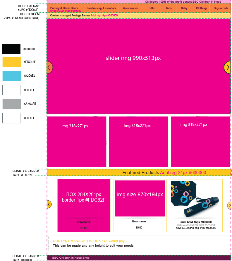 Magento custom website design or theme? Screen Pages