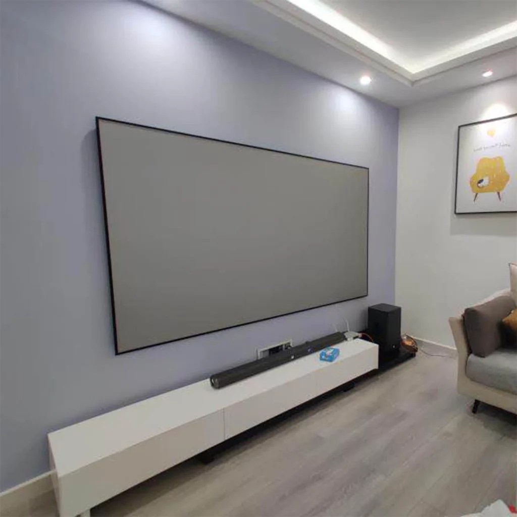Level Up Your Home Theater The Advantages of Grey Projector Screen
