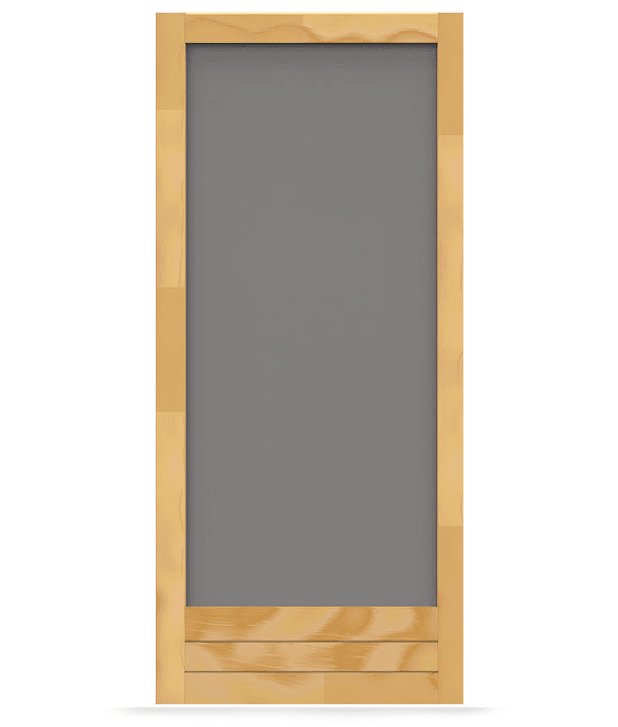 Meadow Wood Screen Door Screen Tight