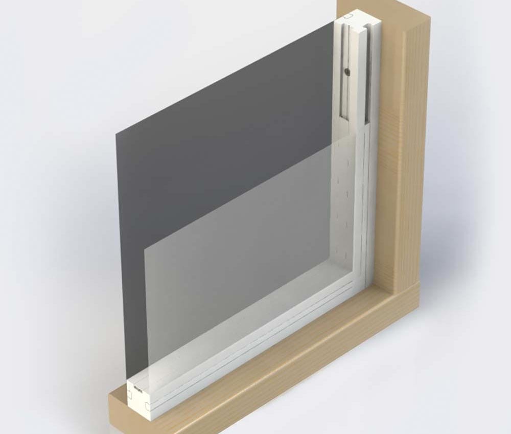 Screen Block Simple Porch Enclosure and Archway Screening