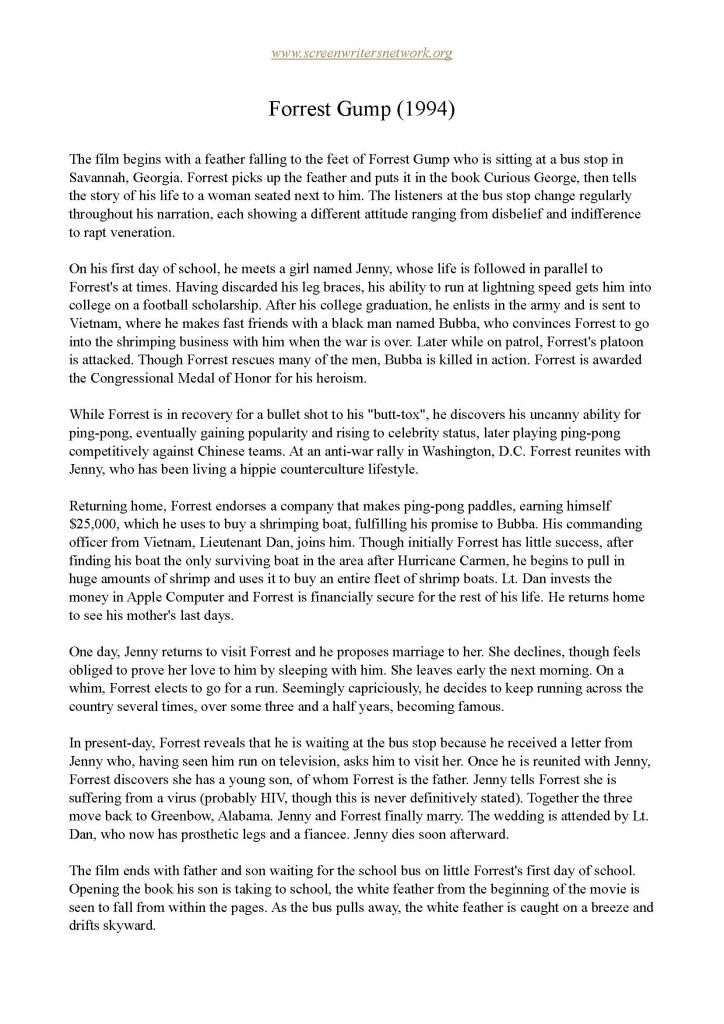 The Easy Guide to Writing a One Page Script Synopsis