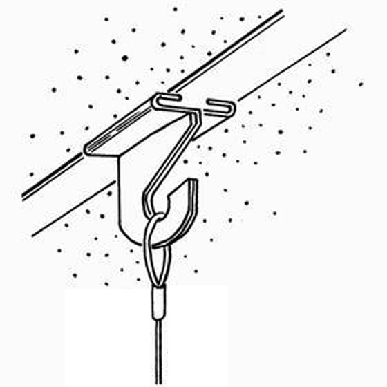 Ceiling Grid Hangers, Two Piece Ceiling Grid Hangers