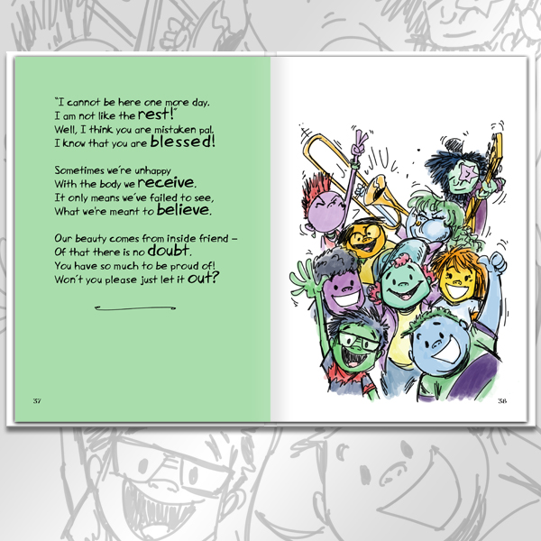Scribble & Grin™ 53 Rhymes for Inspiring Times!