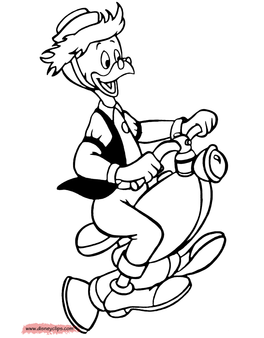 Free Printable Ducktales Coloring Pages