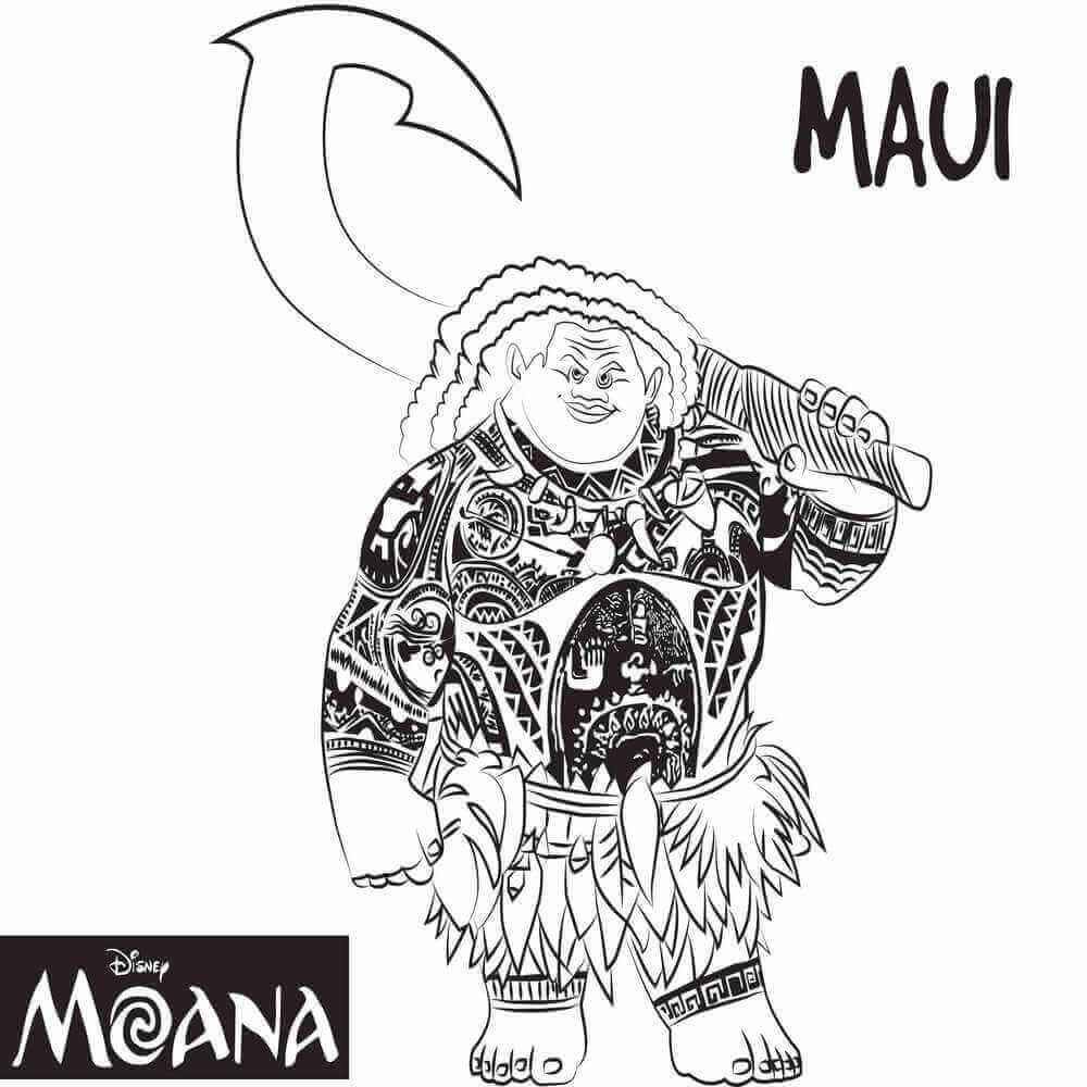 35 Printable Moana Coloring Pages 35 Printable Moana Coloring Pages