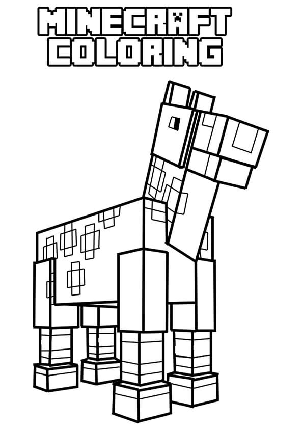 40 Printable Minecraft Coloring Pages